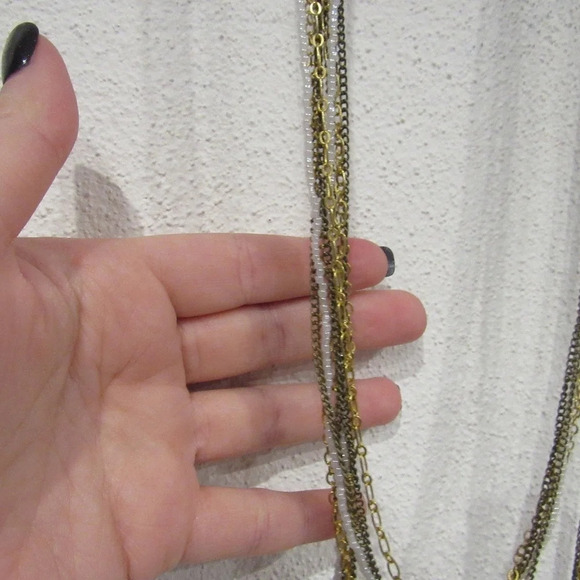 Multi Strand Necklace EUC - Picture 2 of 2